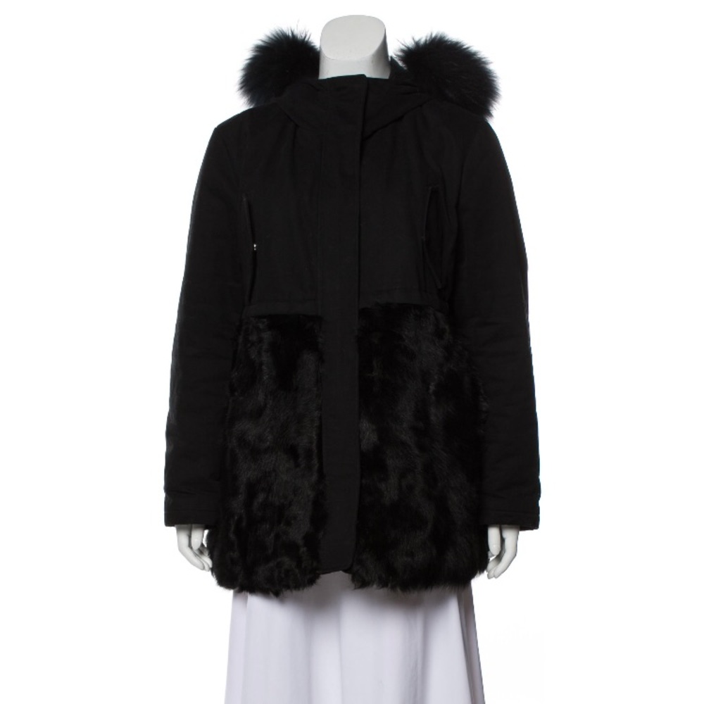Maje real fur coat